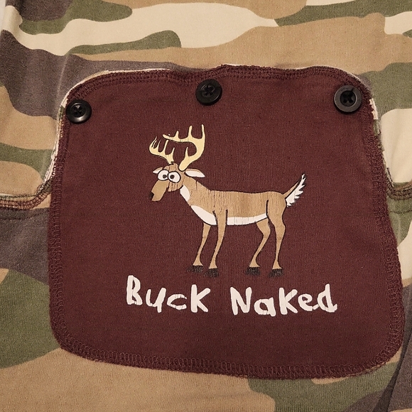 Lazy One camo snug fitting footless footie - Picture 3 of 4